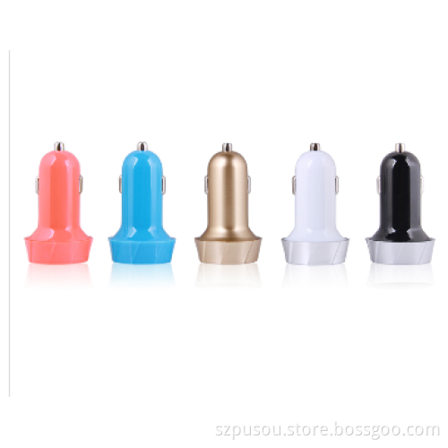 2015 New design USB Car Charger sedex factory